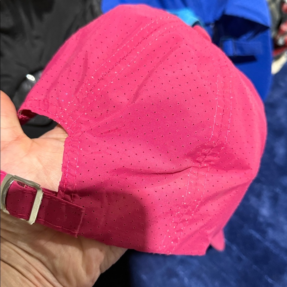 4-Pack Lightweight Performance Baseball Caps - Pink, Light Blue, Royal, Black - Picture 6 of 6